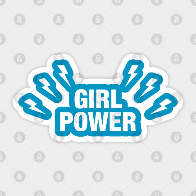 Girl Power Sticker by textonshirts